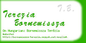 terezia bornemissza business card